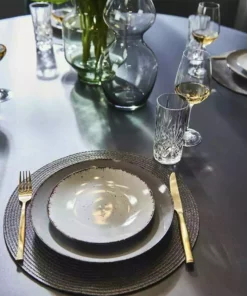 Peill+Putzler Kombiservice, 16-teilig Siena | Hellgrau / Dunkelgrau