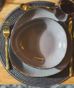 Peill+Putzler Kombiservice, 16-teilig Siena Due | Grau / Dunkelgrau