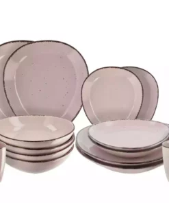 Peill+Putzler Kombiservice, 16-teilig Siena Due | Rosa / Hellrosa -Geschirr Verkaufsladen 11523704 19 202004142241