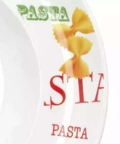 KHG Pastateller Ø 30 cm | Schrift Pasta / Basilikum -Geschirr Verkaufsladen 11524419 2 202009260647