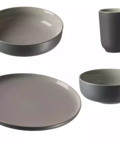 Ritzenhoff & Breker Kombiservice, 16-teilig Jasper | Grau / Weiß -Geschirr Verkaufsladen 11524721 5 202012232233