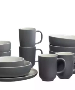 Ritzenhoff & Breker Kombiservice, 16-teilig Jasper | Grau / Weiß -Geschirr Verkaufsladen 11524721 6 202012232233