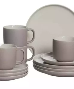 Ritzenhoff & Breker Kaffeeservice, 12-teilig Jasper | Taupe / Weiß -Geschirr Verkaufsladen 11524728 1 202012232232