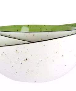 Peill+Putzler Schale M Genua | Grün / Weiß Schale M