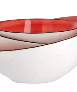 Peill+Putzler Schale M Genua | Rot / Weiß Schale M