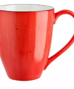 Peill+Putzler Kaffeebecher Genua | Rot / Weiß