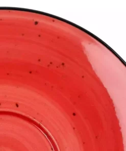 Peill+Putzler Kaffeeuntertasse Genua | Rot / Weiß Kaffeeuntertasse -Geschirr Verkaufsladen 11524893 1 202112211258