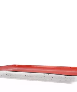 Peill+Putzler Platte L Genua | Rot / Weiß Platte L -Geschirr Verkaufsladen 11524908 5 202112221258