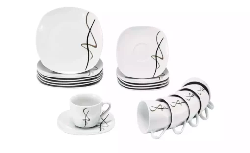 KHG Kaffeegeschirr, 18-teilig Pamela | Kaffeeservice -Geschirr Verkaufsladen 543354300 5 201811271513